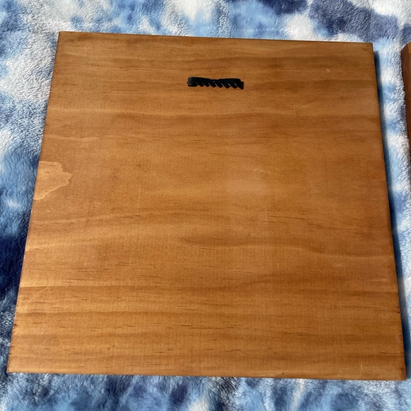 Set Of 2 Anime Style Pyrography Art Wood Hanging Wall Plaques ONE OF A KIND - Picture 11 of 11